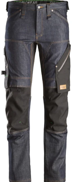 Housut Snickers Workwear FlexiWork 6956 sininen