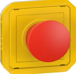 Hätäseispainikemekanismi Legrand Plexo 3 A IP55, keltainen