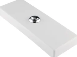 Huuhtelujärjestelmä Lavabo Geberit, Flo/Retro Monoblocco -istuimille, kromi