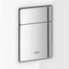 Huuhtelupainike Grohe Skate Cosmopolitan Glass valkoinen/kromi