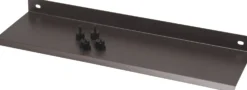 Hylly Fibrotech akustiikkalevyyn, 355x110x24mm, teräs