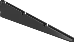 Hyllykannatin Sovella 859940 430 mm musta lyh. lankahyllylle