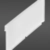 Hyllykorin jakaja Elfa 30 Classic 334x11x95 mm 2 kpl läpikuultava