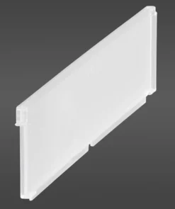Hyllykorin jakaja Elfa 30 Classic 334x11x95 mm 2 kpl läpikuultava