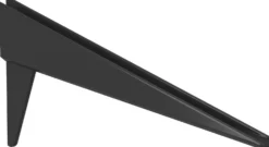 Hyllynkannatin Sovella 450mm vahvistettu musta