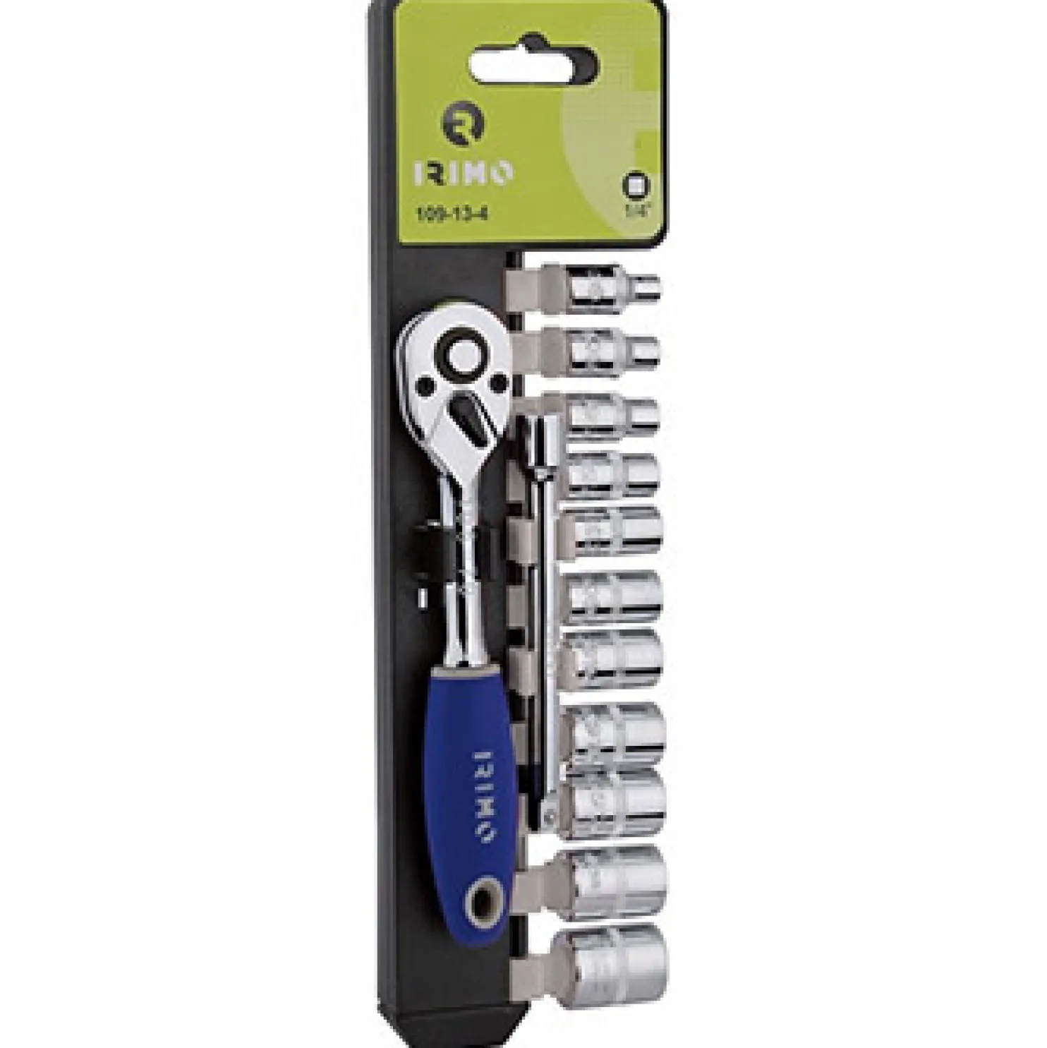 Hylsysarja Irimo, 1/4", 12 kpl, 4–14mm