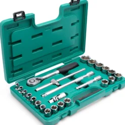 Hylsysarja Sata 1/2" 6-K 24 osaa rasiassa