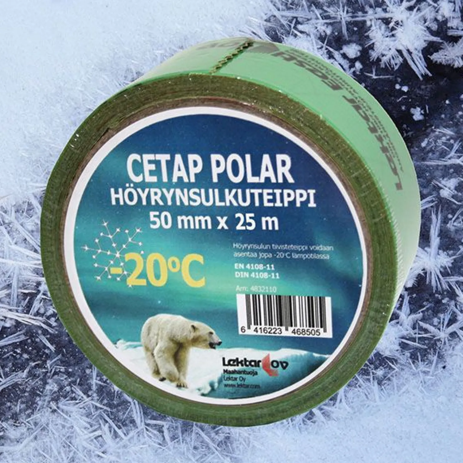 Höyrynsulkuteippi Cetap Polar 50 mm x 25 m/rll