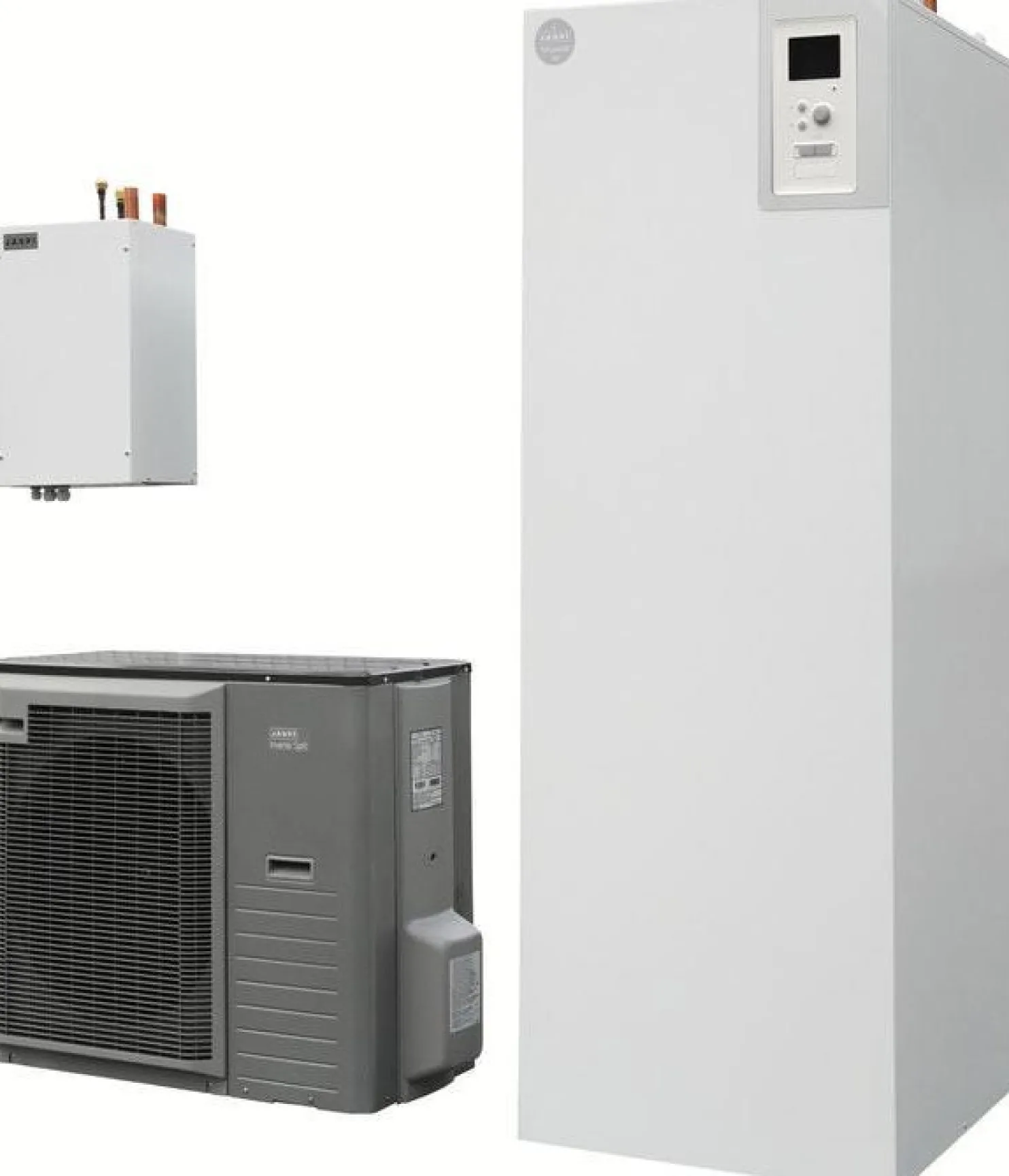 Ilma-vesilämpöpumppu Jäspi Tehowatti Air Split 8 kW