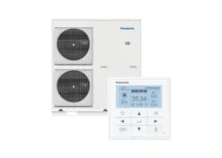 Ilma-vesilämpöpumppu Panasonic Monoblock T-Cap J Series WH-MXC09J3E8, 9kW, ulkoyksikkö