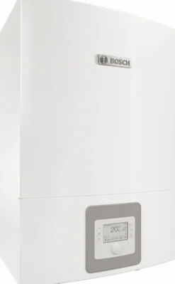 Ilma-vesilämpöpumpun sisäyksikkö Bosch Compress 6000 AWB, ilman varaajaa, öljykattilan rinnalle