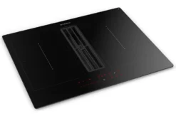 Induktiotaso liesituulettimella Faber Galileo Smart BK Glass A830 omalla moottorilla 60cm musta