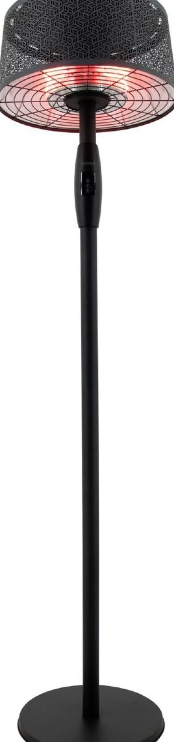 Infralämmitin Pistesarjat Sunred Dark Smart Moderna Artix Standing, IP44, 2000W, musta