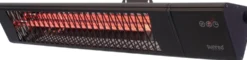 Infralämmitin Pistesarjat Sunred Dark Smart Triangle Wall, IP55, 2500W, musta