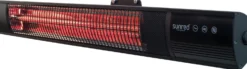 Infralämmitin Pistesarjat Sunred Dark Wall, IP55, musta, eri vaihtoehtoja