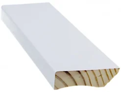 Jalkalista Cent 12x42x3300 mm mänty valkoinen