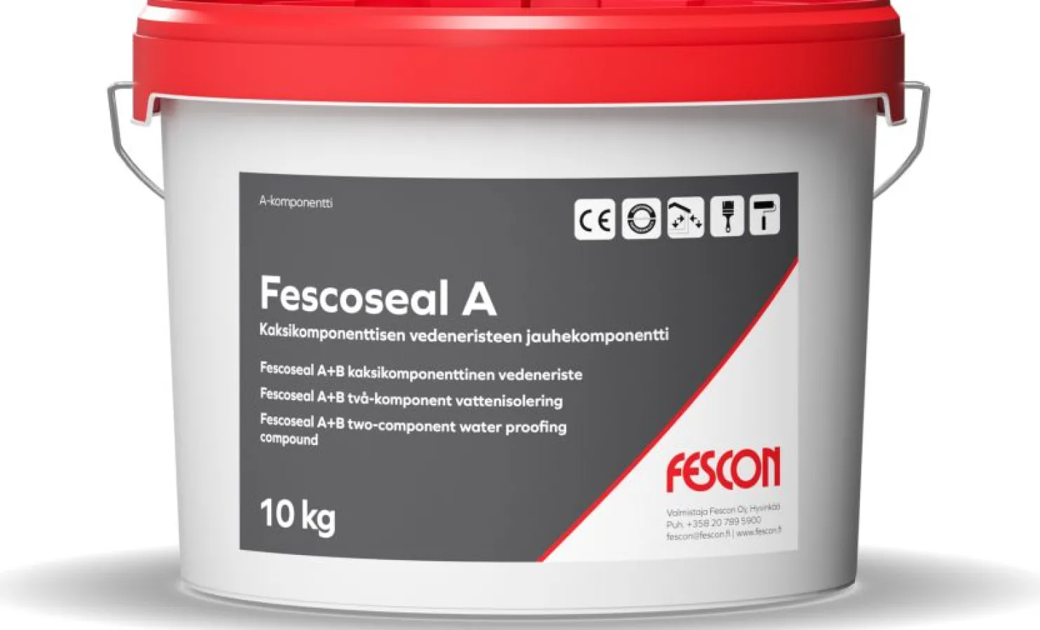Jauhekomponentti Fescon Fescoseal A 10 kg