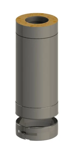 Jeremias 500 mm hormin jatko-osa Ø180 mm piippuun, musta