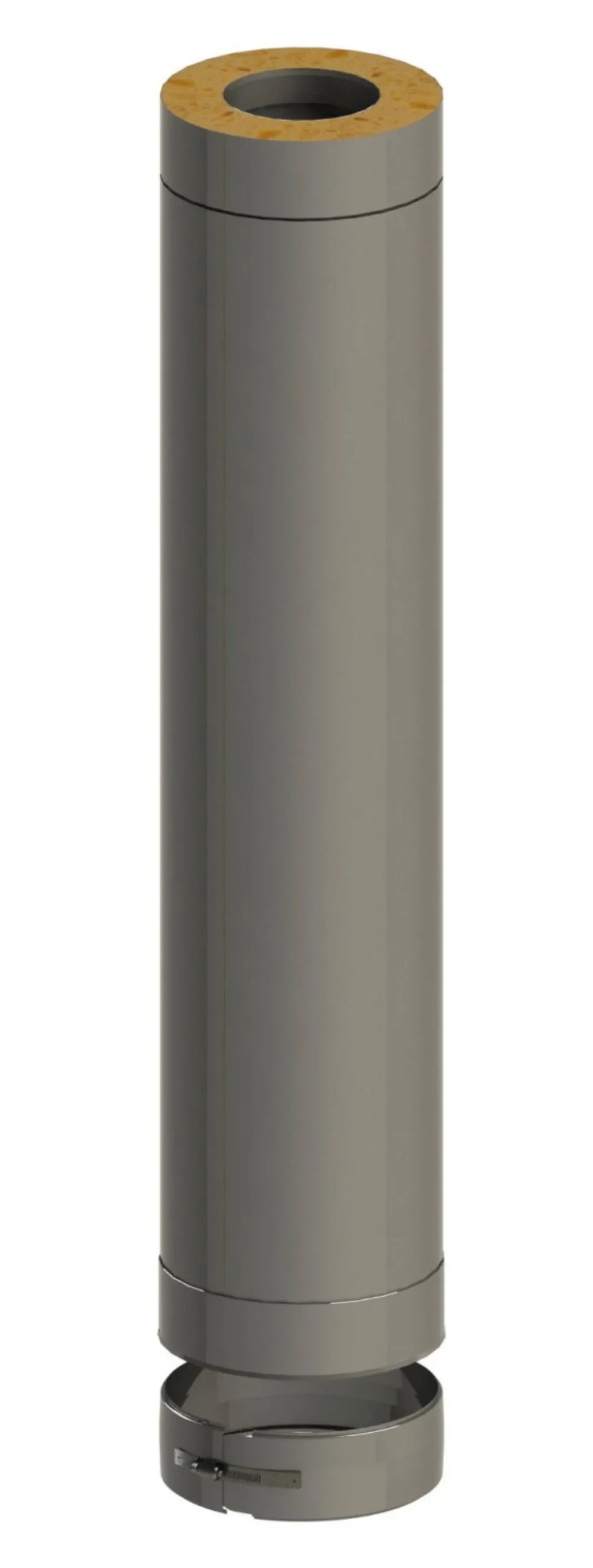 Jeremias 1000 mm hormin jatko-osa Ø180 mm piippuun, rst