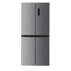 Jääkaappipakastin Bomann KG7358IX Side by Side French Door, 79 cm, 237/125 l, teräs
