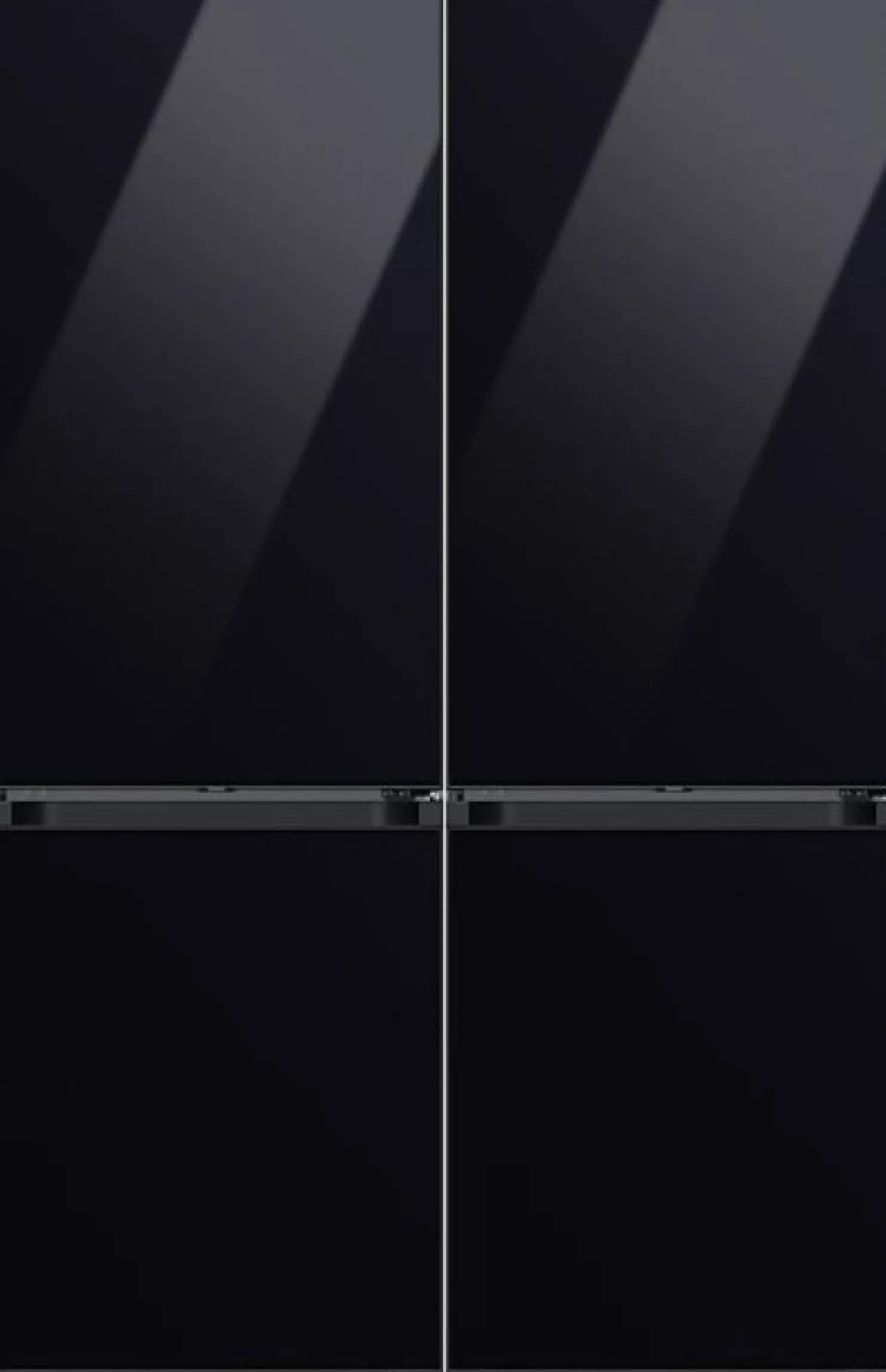 Jääkaappipakastin Samsung 2 kpl RB34C7B5D22-EF, 59.5cm, 344/228 l, musta
