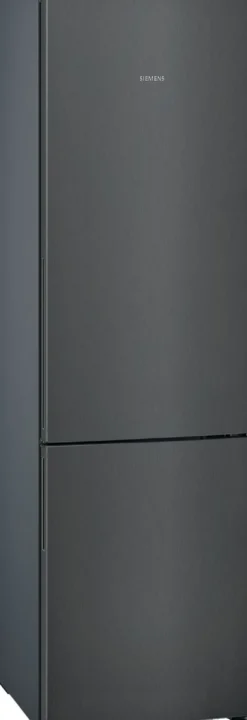 Jääkaappipakastin Siemens iQ500 KG39E8XBA 60cm, 252/95 l, musta teräs