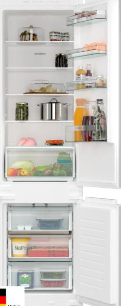 Jääkaappipakastin Siemens iQ100 KI96NNSE0 54cm, 215/75 l, integroitava