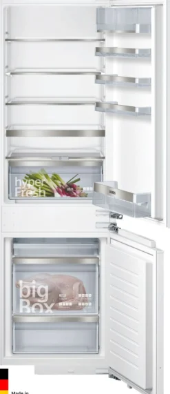 Jääkaappipakastin Siemens iQ500 KI86SAFE0, 55.8cm, 191/74 l, integroitava