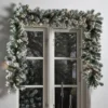 Jouluköynnös Nordic Winter 270cm LED-valoilla ja lumella