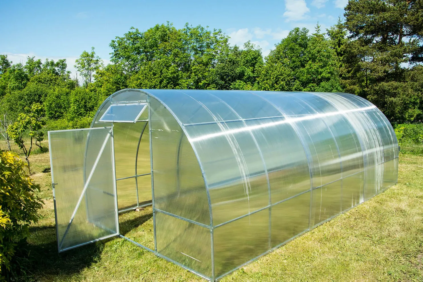 Kaarikasvihuone AB Polar Easy-Up 18 m²3x6 m kennolevyllä
