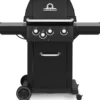 Kaasugrilli Broil King Royal 340 Shadow, 3 poltinta, sivukeitin