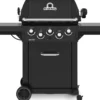 Kaasugrilli Broil King Signet 390 Shadow, 3 poltinta, sivukeitin, varraspaahdin