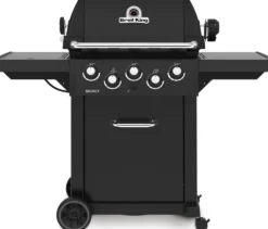Kaasugrilli Broil King Signet 390 Shadow, 3 poltinta, sivukeitin, varraspaahdin