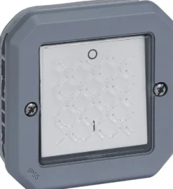 Kaksinapainen kytkinmekanismi Legrand Plexo 16 A IP55, harmaa