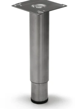Kalustejalka Grip Rim 130-240 mm harjattu ruostumaton teräs