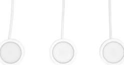 Kalustevalaisin Osram Spot Puck 65mm kaapin alle 3 x 3W 830 3000K