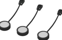 Kalustevalaisin Osram Spot Puck 65mm kaapin alle 3 x 3W 830 3000K