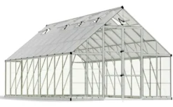 Kasvihuone Palram-Canopia Balance, 17.9m², 10x20ft, hopea