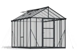 Kasvihuone Palram-Canopia Glory 8,9 m² 8x12 ft harmaa