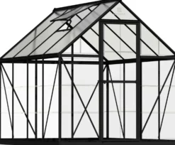 Kasvihuone Palram-Canopia Hybrid, 4.6m², polykarbonaatti, musta
