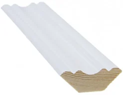 Kattolista Cent 14x40x3300 mm koriste mänty valkoinen