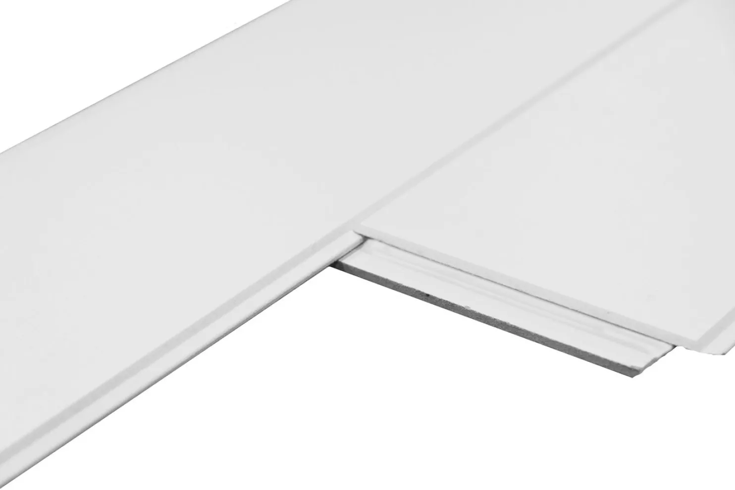 Katto-/seinäpaneeli Lundbergs 142x2420mm MDF valkoinen 8kpl/pkt 2.4 m²