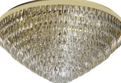 Kattovalaisin Eglo Crystal&Design Valparaiso Ø980 mm kulta