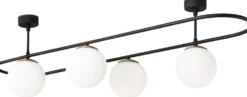 Kattovalaisin Linento Lighting Abakus 4-osainen musta