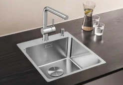 Keittiöallas Blanco Andano 400-IFA, 440x500mm, rst, hanalipalla