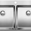 Keittiöallas Blanco Andano 400/400-IFA, 865x500mm, rst, upotettava/huullettava
