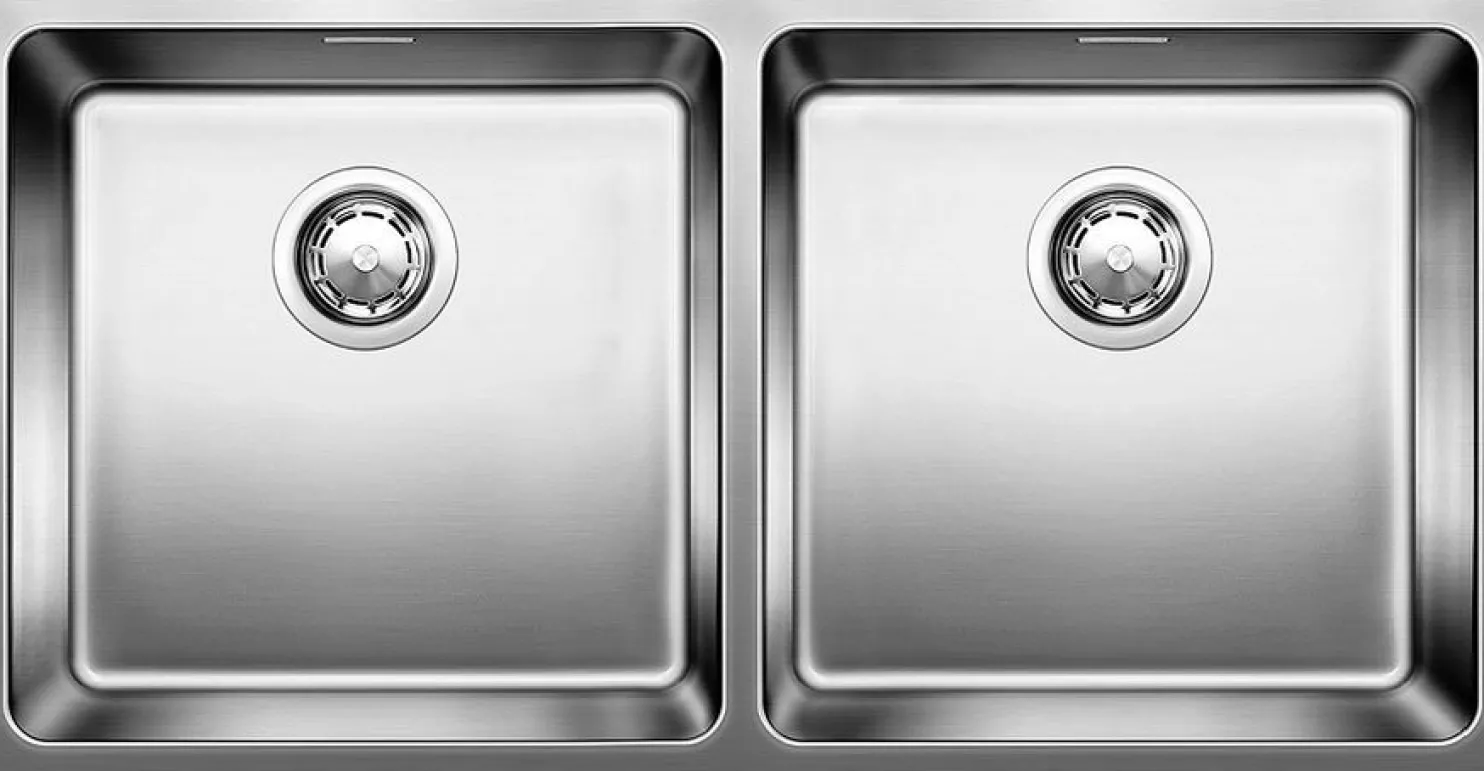 Keittiöallas Blanco Andano 400/400-IFN, 865x440mm, rst, huullettava