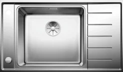 Keittiöallas Blanco Andano XL 6 S-IF Compact, 860x500mm, rst, taso oikealla, upotettava/huullettava