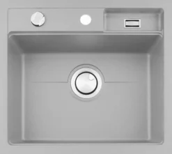 Keittiöallas Stala Combo CEG51-57GF 560x500 mm komposiitti harmaa huullettava