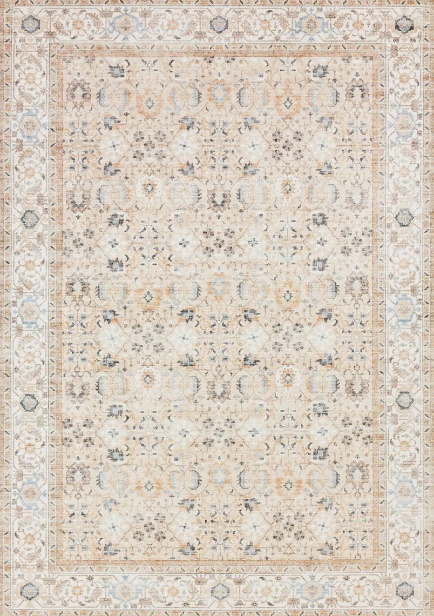 Keskilattiamatto Vallila Jalokivi beige eri kokoja